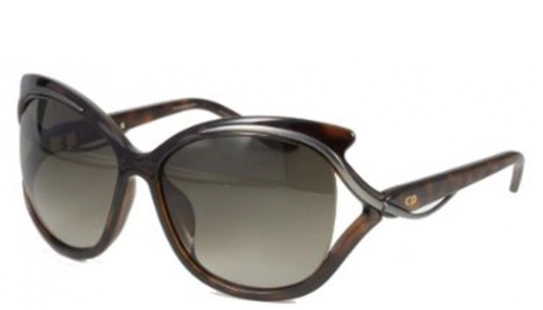 משקפי שמש כריסטיאן דיור לנשים Audacieuse 2 Audacieuse 2 מנומר oversized - אוברסייז, חתולי