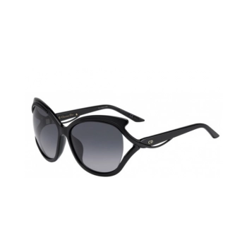 משקפי שמש כריסטיאן דיור לנשים Audacieuse 2 Audacieuse 2 שחור oversized - אוברסייז, חתולי