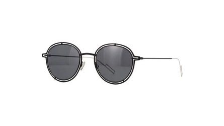 משקפי שמש כריסטיאן דיור יוניסקס DIOR HOMME 0210s שחור עגולות
