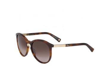 משקפי שמש כריסטיאן דיור לנשים ENTRACTE1 חום, מנומר עגולות