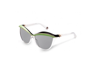 משקפי שמש כריסטיאן דיור לנשים Demoiselle 1 ירוק, שקוף חתולי