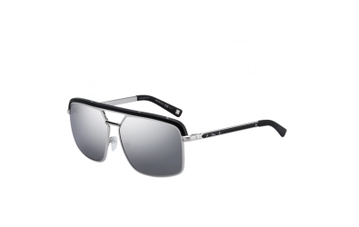 משקפי שמש כריסטיאן דיור לנשים Havane כסף, שחור טייסים, מרובעות