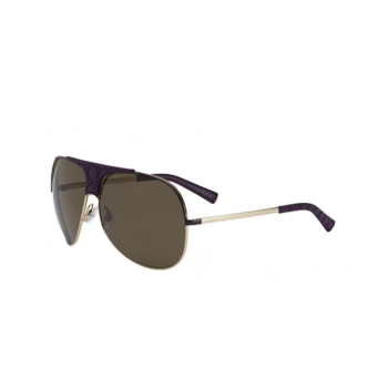 משקפי שמש כריסטיאן דיור לנשים myladydior 8  זהב, סגול טייסים, עגולות