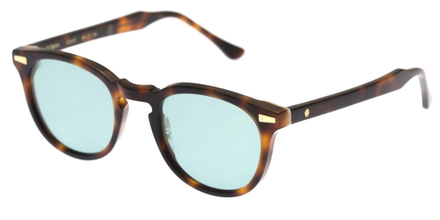 משקפי שמש קימי יוניסקס DORIAN חום, מבריק, מנומר עגולות