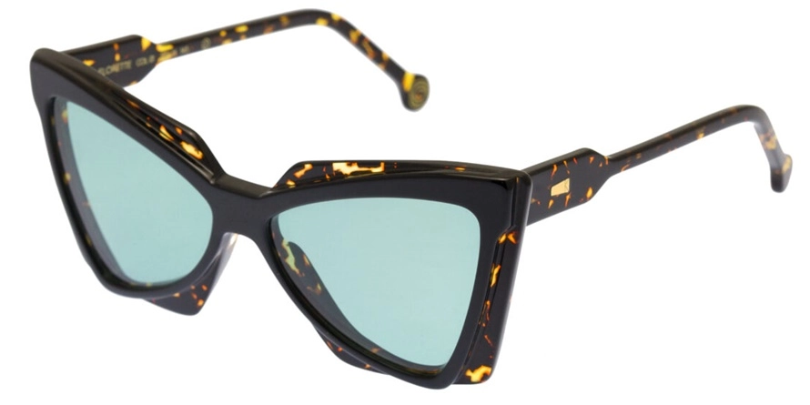 משקפי שמש קימי יוניסקס FLORETTE חום, מבריק, מנומר, קרם, שחור חתולי