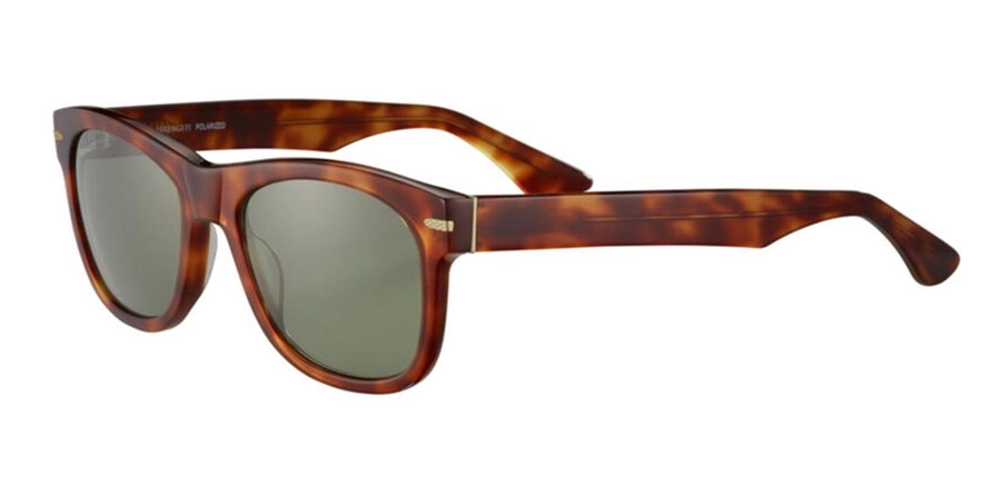 משקפי שמש סרנגטי לגברים FOYT Large חום, מבריק, מנומר מרובעות, עגולות