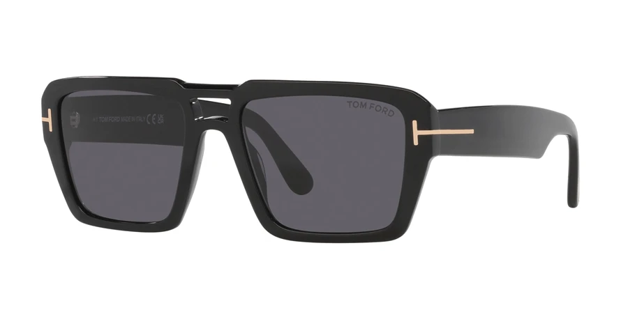 משקפי שמש טום פורד יוניסקס REDFORD FT1153 שחור מרובעות