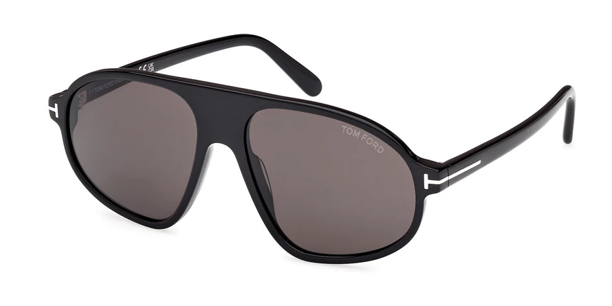 משקפי שמש טום פורד יוניסקס EROL FT1178 שחור עגולות