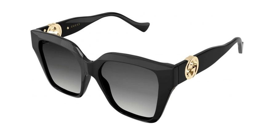 משקפי שמש גוצ'י לנשים GG1023S שחור מרובעות