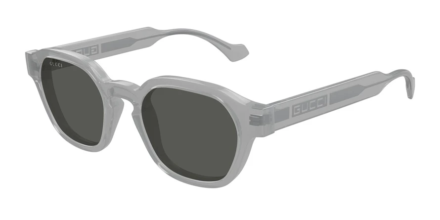 משקפי שמש גוצ'י יוניסקס GG1730S אפור, שקוף עגולות