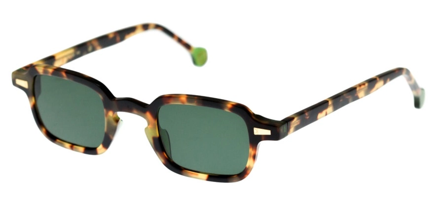 משקפי שמש קימי יוניסקס GIGI חום, מבריק, מנומר מרובעות