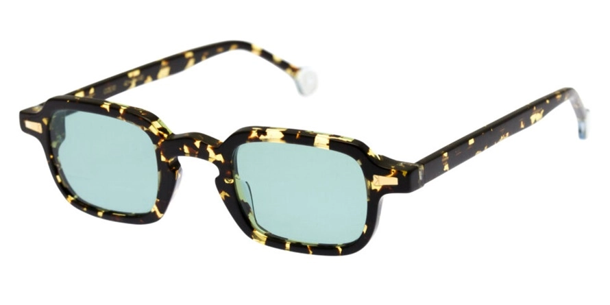 משקפי שמש קימי יוניסקס GIGI חום, כהה, מבריק, מנומר מרובעות