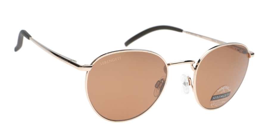משקפי שמש סרנגטי לגברים HAMEL זהב עגולות