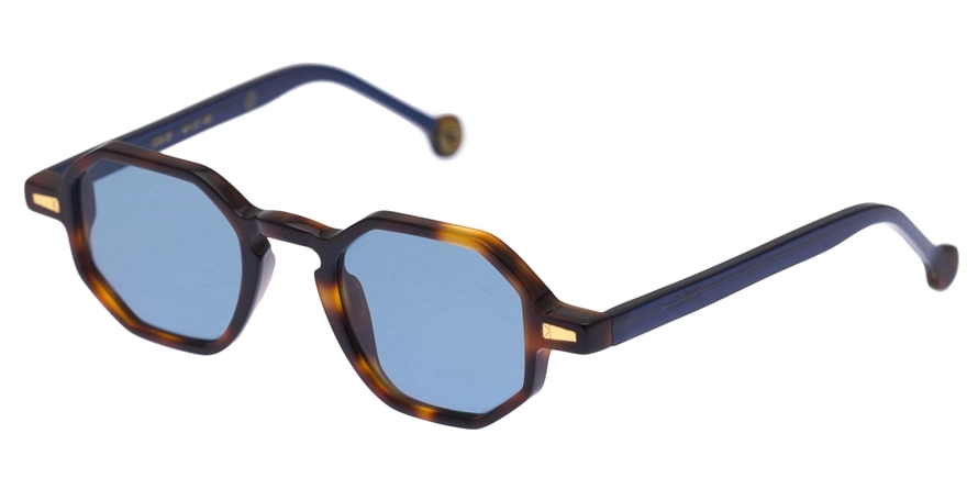 משקפי שמש קימי יוניסקס RIO הוואנה, כחול, מבריק, מנומר, שקוף מרובעות, עגולות