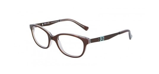 משקפי ילדים ראיה לולו יוניסקס LEAM 016 חום אובאליות