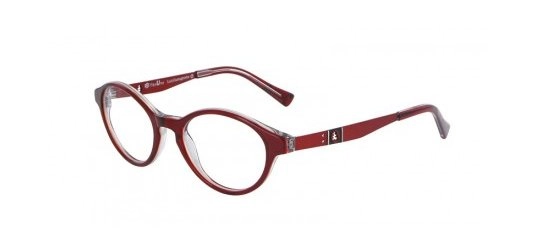 משקפי ילדים ראיה לולו לנשים LEAM 017 אדום עגולות