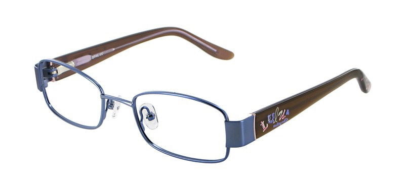 משקפי ילדים ראיה לולו לנשים LEMA 020 כחול, חום מלבניות