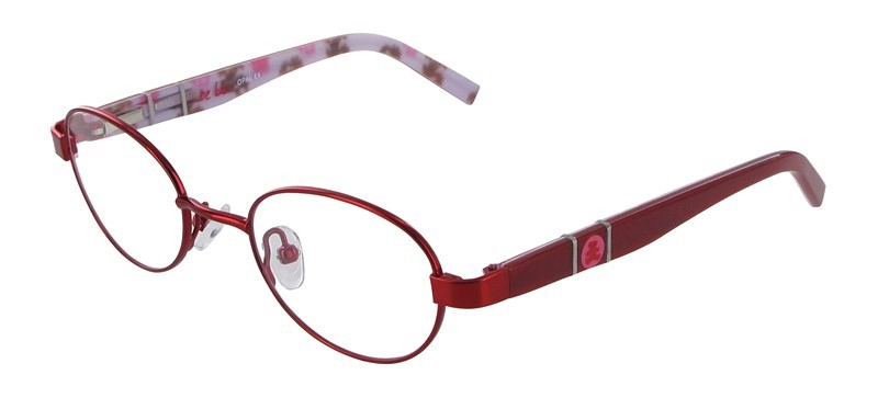 משקפי ילדים ראיה לולו לנשים LEMA 024 אדום עגולות