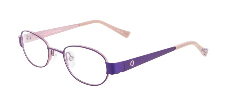 משקפי ילדים ראיה לולו לנשים LEMM 086 סגול עגולות