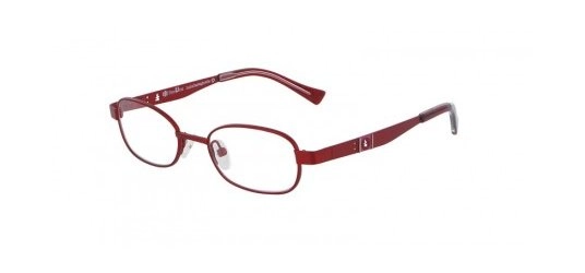 משקפי ילדים ראיה לולו יוניסקס LEMM 090 אדום מלבניות