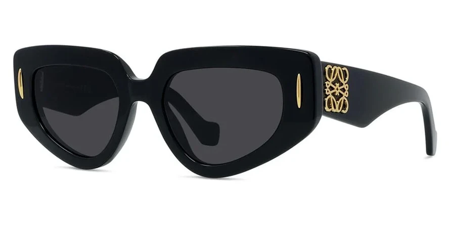 משקפי שמש LOEWE לנשים LW40160I שחור עגולות