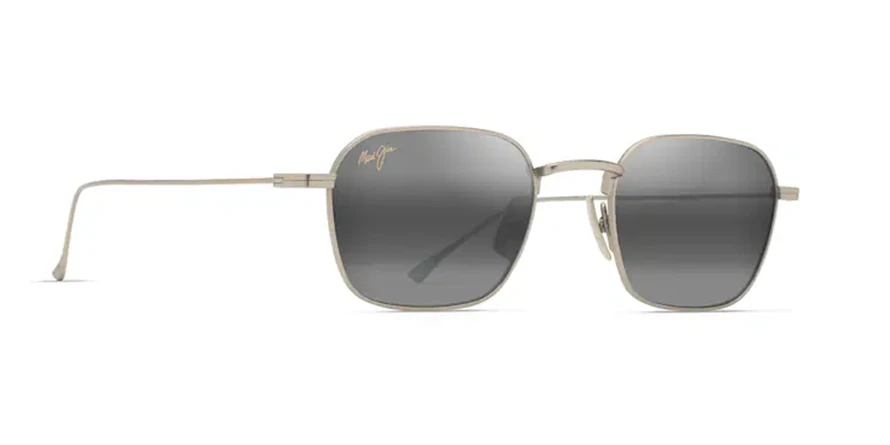 משקפי שמש מאווי ג'ים יוניסקס Mekala 690-16 MJ 0690S אפור, זהב, מט מרובעות