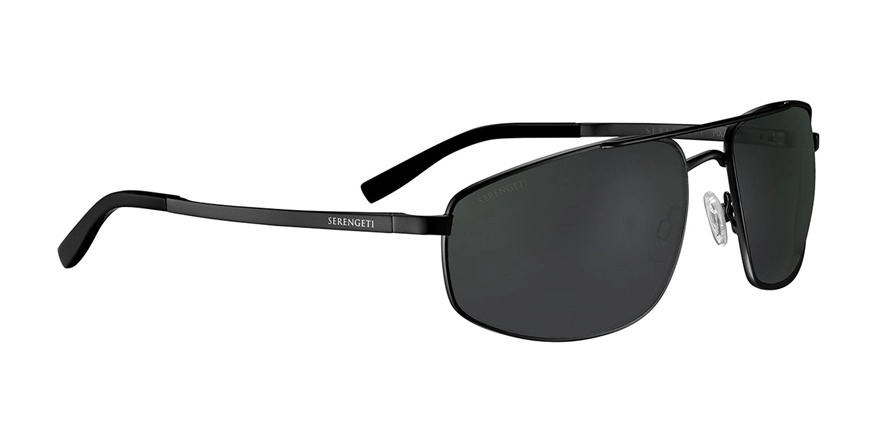 משקפי שמש סרנגטי יוניסקס MODUGNO 2.0 מט, שחור מרובעות