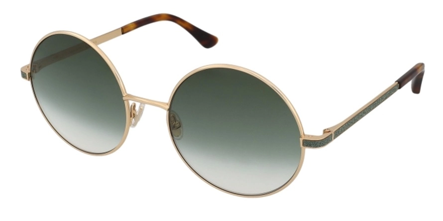משקפי שמש ג'ימי צ'ו לנשים ORIANE/S זהב עגולות
