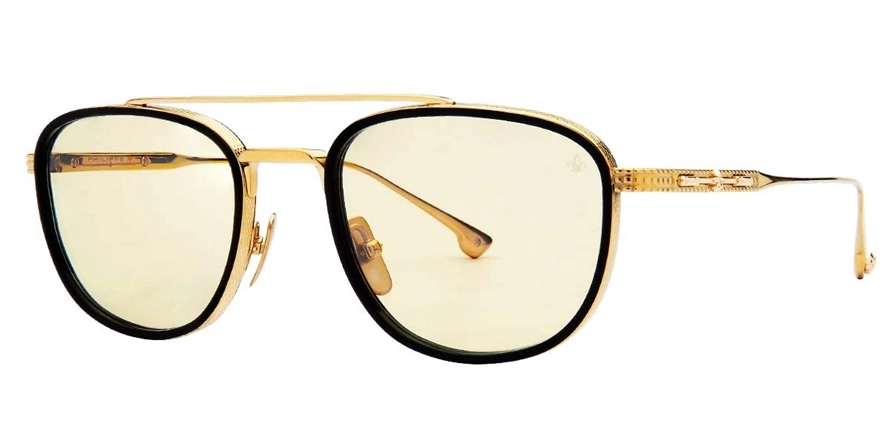 משקפי שמש פיליפ וי יוניסקס PV-N11.1S זהב, שחור עגולות