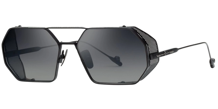 משקפי שמש פיליפ וי יוניסקס PV-N17.1S מט, שחור מרובעות