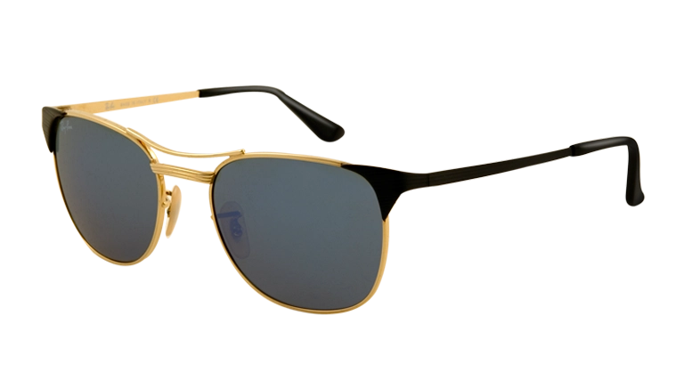 משקפי שמש רייבן יוניסקס SIGNET RB 3429 זהב עגולות