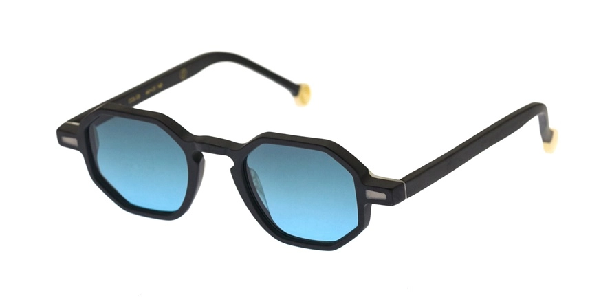 משקפי שמש קימי יוניסקס RIO מט, שחור מרובעות, עגולות