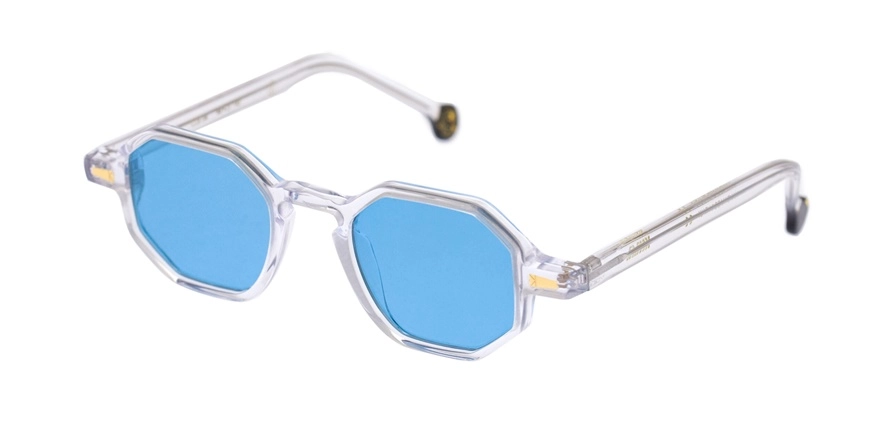 משקפי שמש קימי יוניסקס RIO שקוף מרובעות, עגולות