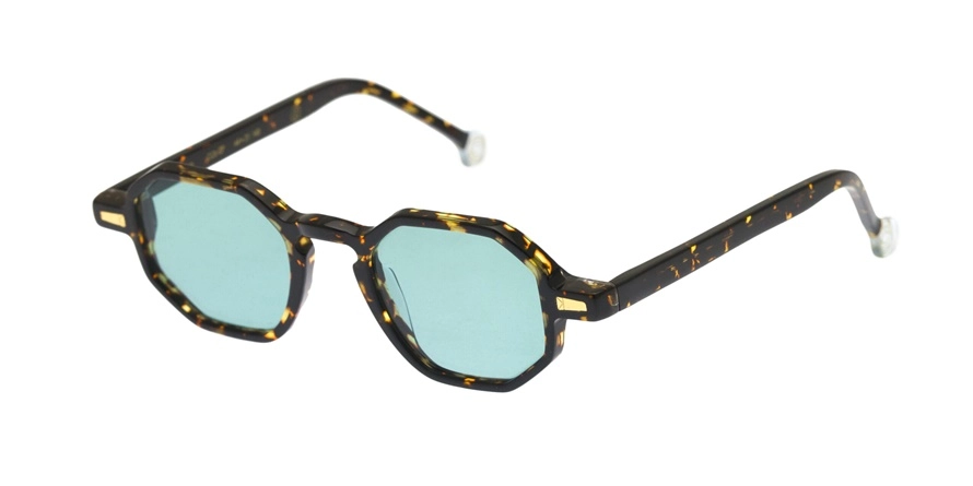 משקפי שמש קימי יוניסקס RIO הוואנה, חום, מבריק, מנומר מרובעות, עגולות