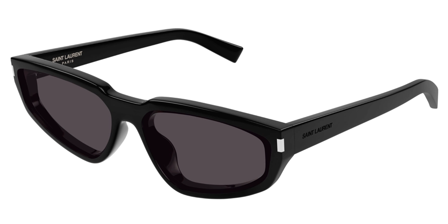 משקפי שמש איב סן לורן לנשים NOVA SL634S חום, מבריק, מנומר חתולי, עגולות