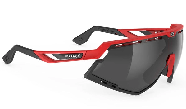 משקפי שמש רודי פרוג'קט יוניסקס DEFENDER SP 52 אדום, מט, שחור אובאליות