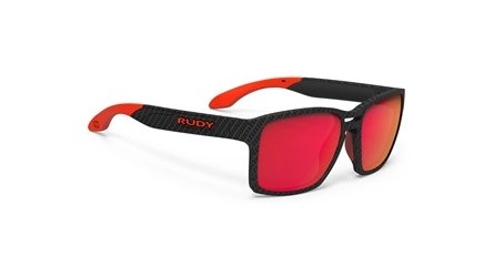 משקפי שמש רודי פרוג'קט יוניסקס SpinAir SP 57 אדום, אפור, כהה, מט מרובעות