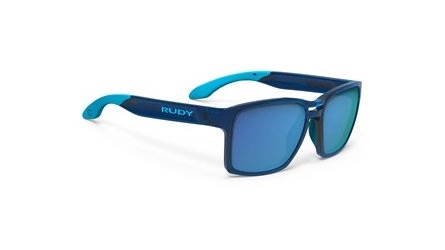 משקפי שמש רודי פרוג'קט יוניסקס SpinAir SP 57 כהה, כחול, שקוף, תכלת מרובעות