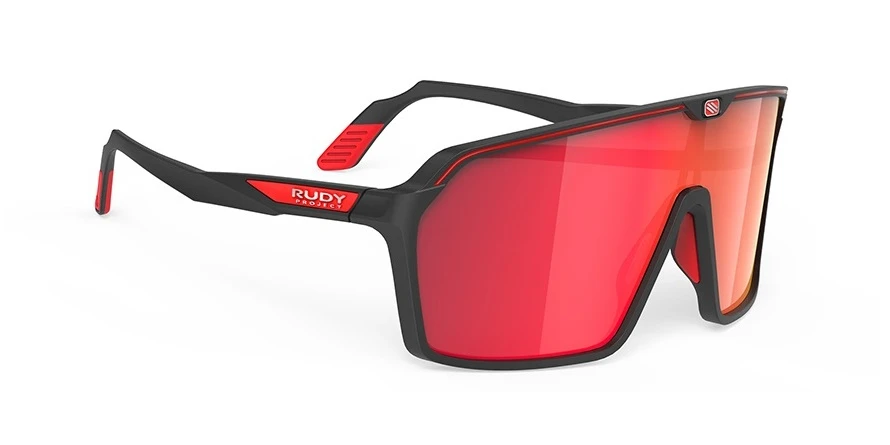 משקפי שמש רודי פרוג'קט יוניסקס SPINSHIELD SP 72 אדום, מט, שחור מרובעות