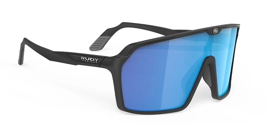 משקפי שמש רודי פרוג'קט יוניסקס SPINSHIELD SP 72 מט, שחור מרובעות