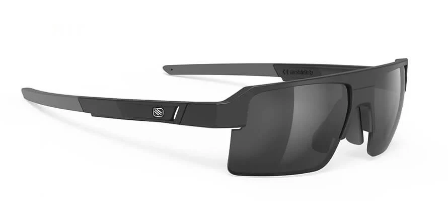 משקפי שמש רודי פרוג'קט יוניסקס SIRIUS SP 87 מט, שחור אובאליות