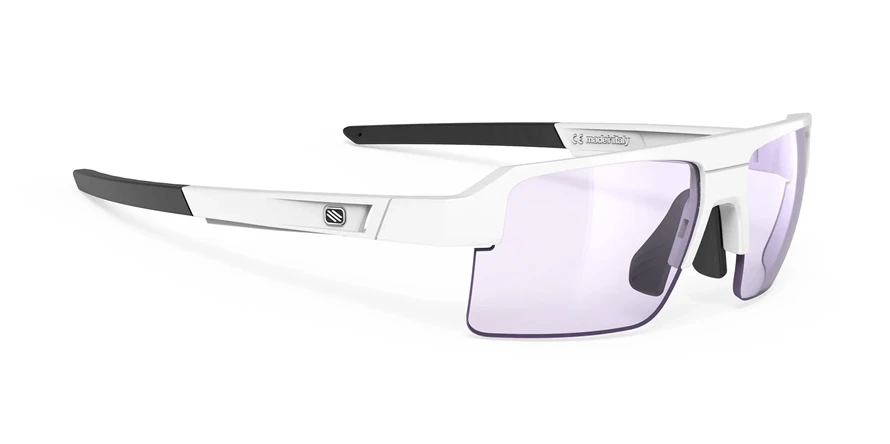 משקפי שמש רודי פרוג'קט יוניסקס SIRIUS SP 87 לבן, שחור אובאליות