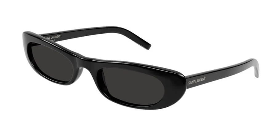 משקפי שמש איב סן לורן לנשים SHADE SL557S שחור אובאליות, עגולות