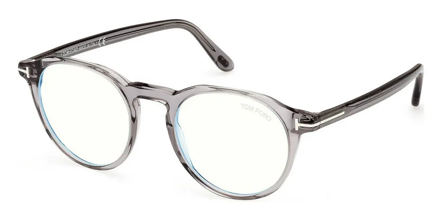 משקפי ראיה טום פורד יוניסקס FT5833-B שקוף עגולות