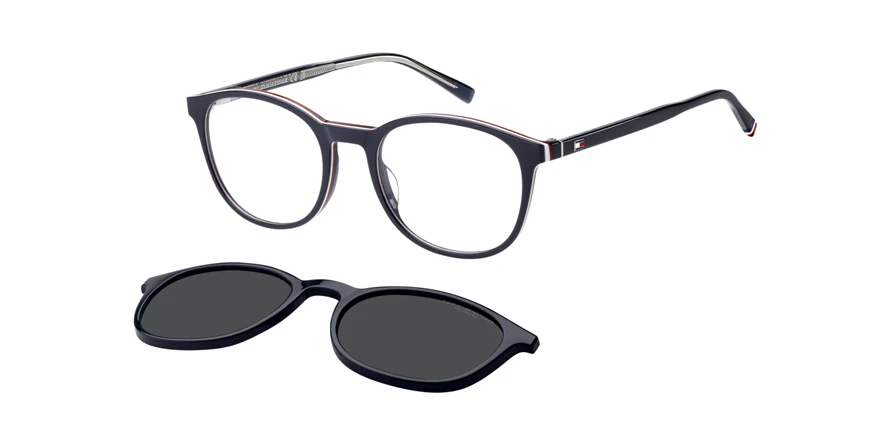 משקפי ראיה טומי הילפיגר יוניסקס TH 2268/C כחול עגולות