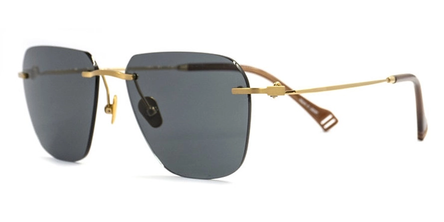 משקפי שמש טידו יוניסקס TLS04 זהב, חום, מט מרובעות