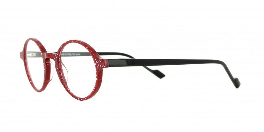 משקפי ראיה ואני יוניסקס V1300 אדום, מבריק, שחור עגולות
