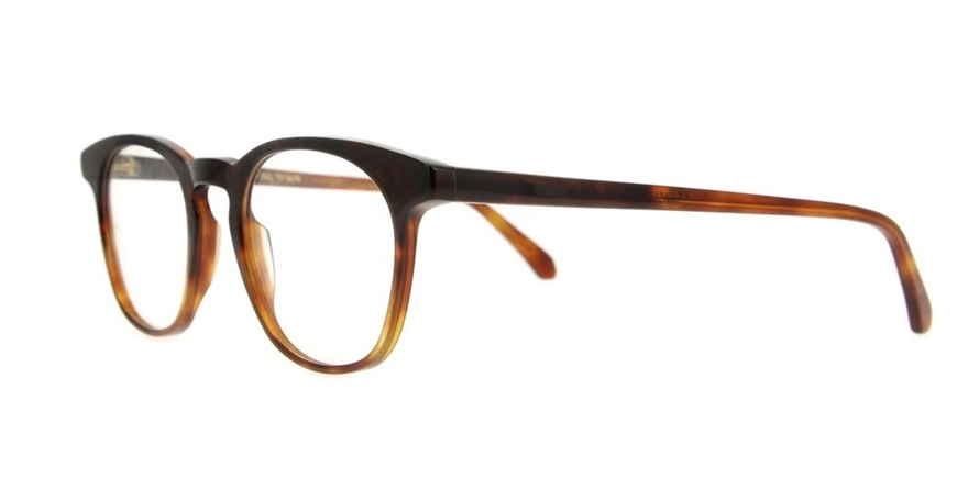 משקפי ראיה ואני יוניסקס V1616 חום, כהה, כתום, מבריק עגולות