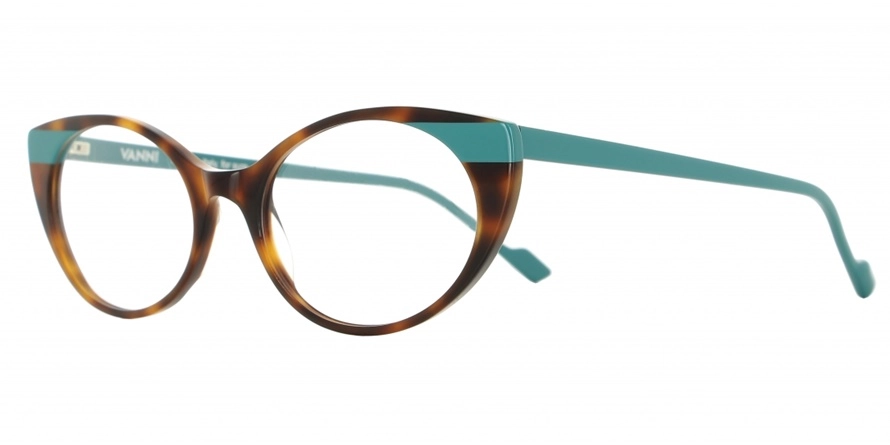 משקפי ראיה ואני יוניסקס V1730 חום, טורקיז, ירוק, מבריק, מנומר אליפסה, חתולי, עגולות