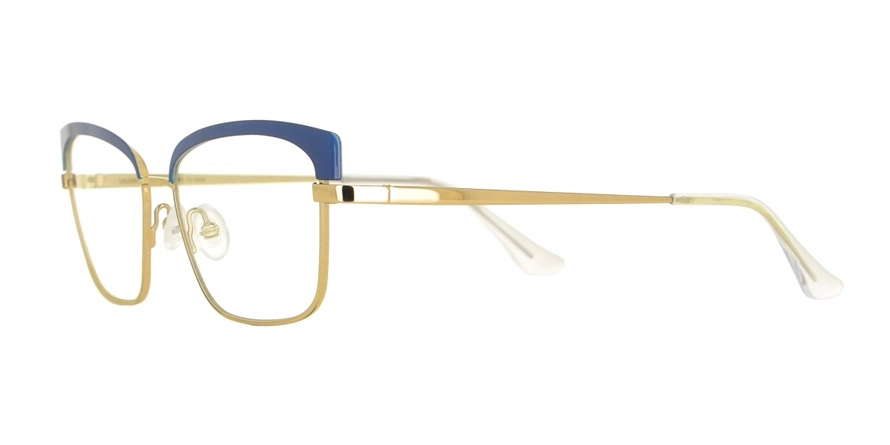משקפי ראיה ואני יוניסקס V4215 זהב, כחול מרובעות